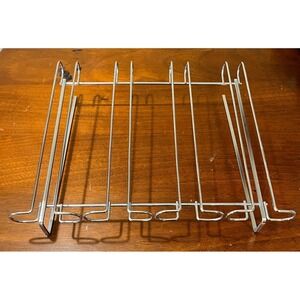 Under Cabinet Stemware Wine Glass Holder Rack Metal Wine Glass Organizer